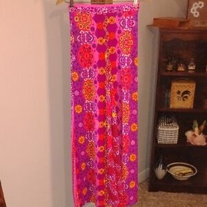 Vintage 1960s/70s JCPENNEY Bell Bottoms Silky Smooth Psychedelic Flower Power